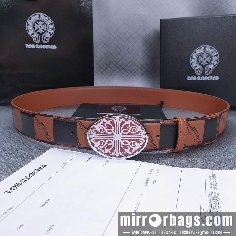 Chrome Hearts belt 38mmX80-125cm lb082004