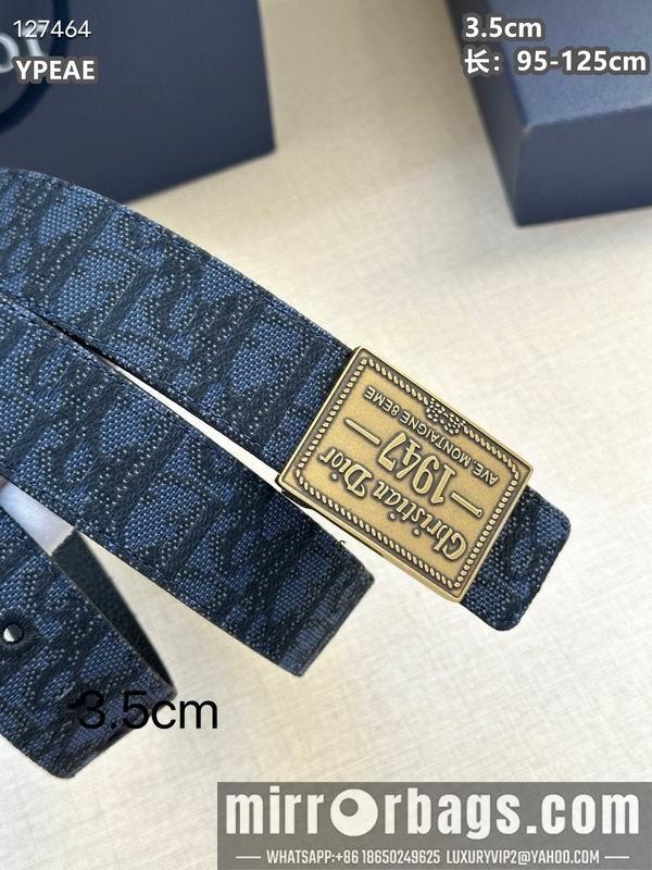 Dior belt 35mmX95-125cm 8L33