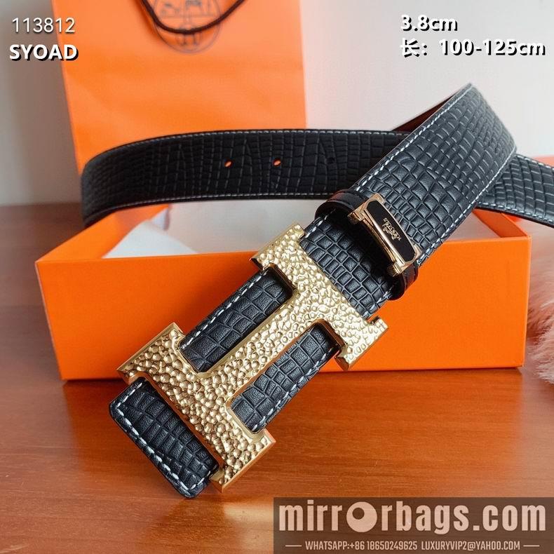 Hermes belt 38mmX100-125cm 8L082508