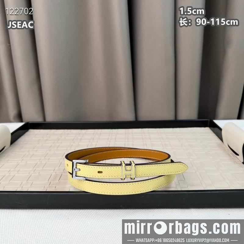 Hermes belt 15mmX90-115cm 8L04