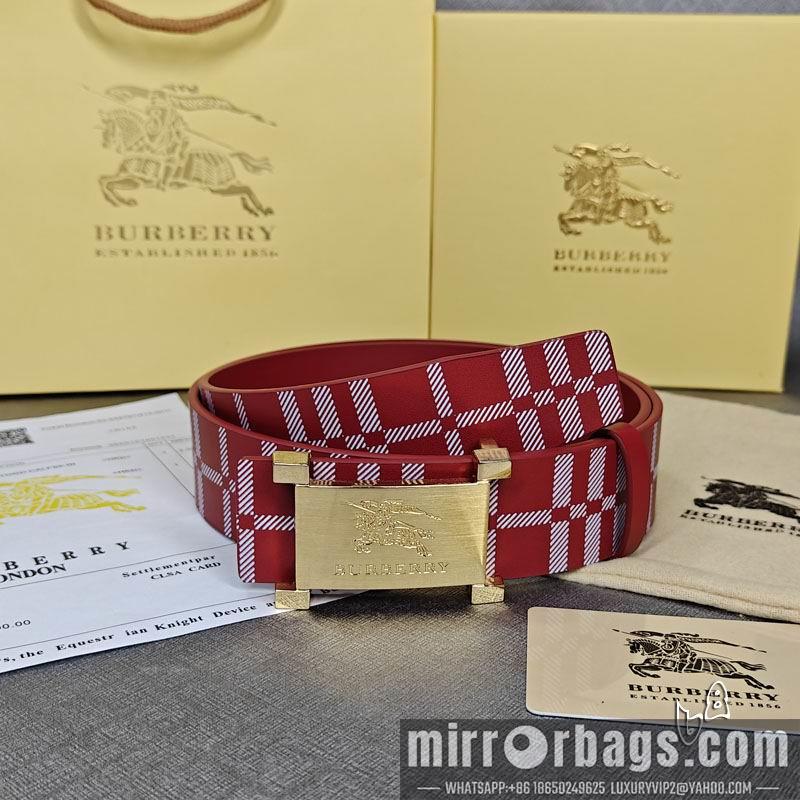 Burberry belt 38mmX90-125cm lb07