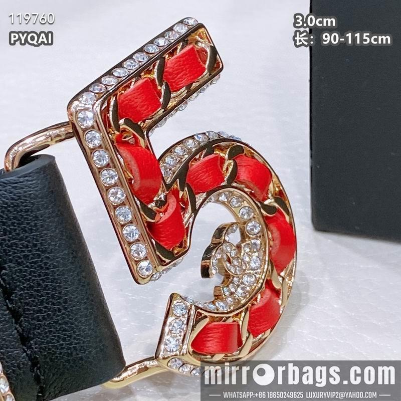 Chanel belt 30mmX90-115cm 8L040804