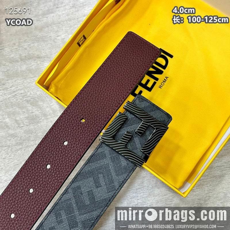 Fendi belt 40mmX100-125cm 8L26