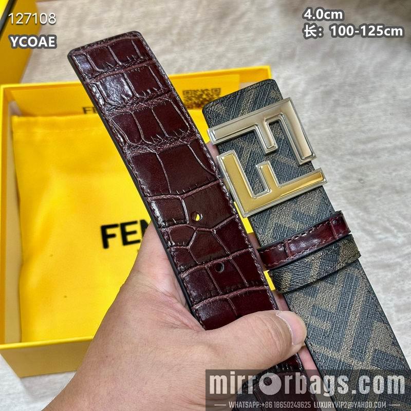 Fendi belt 40mmX100-125cm 8L136