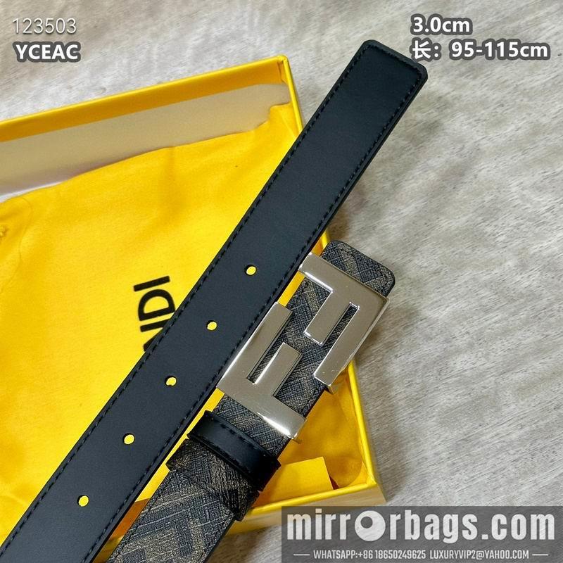 Fendi belt 30mmX95-115cm 8L20