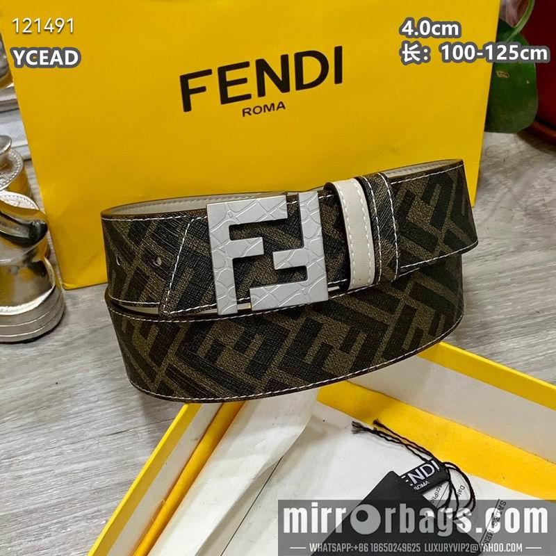 Fendi belt 40mmX100-125cm 8L123