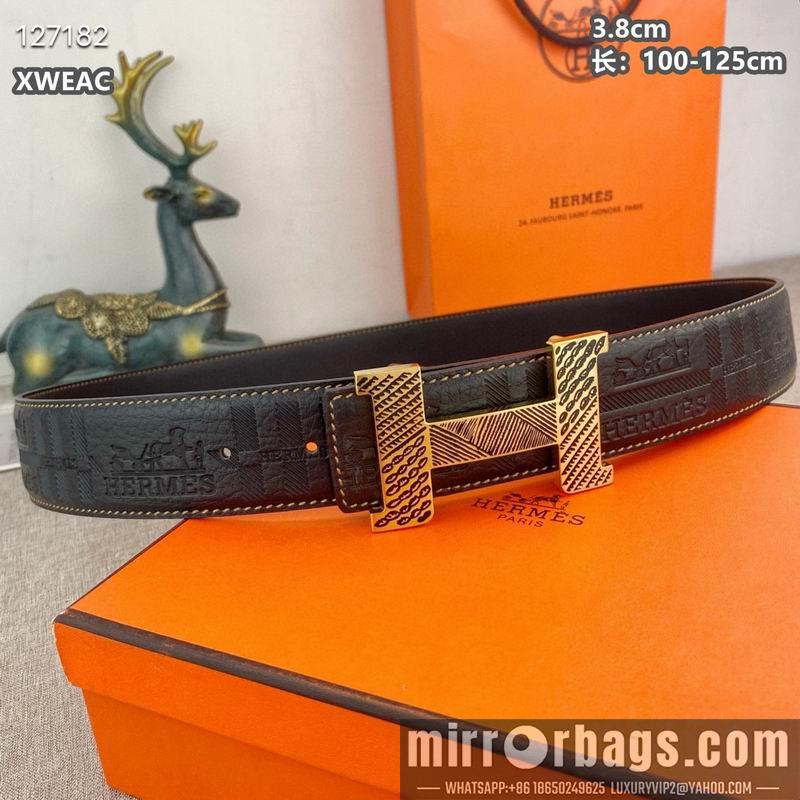 Hermes belt 38mmX100-125cm 8L38