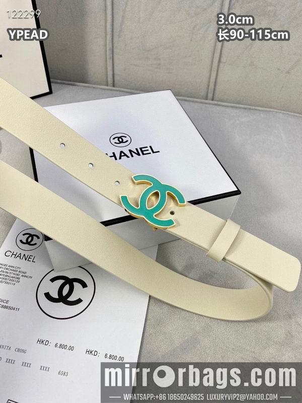 Chanel belt 30mmX90-115cm 8L10