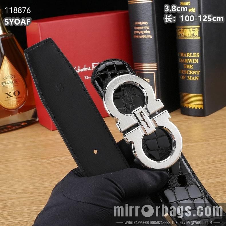 Ferragamo belt 38mmX100-125cm 8L16