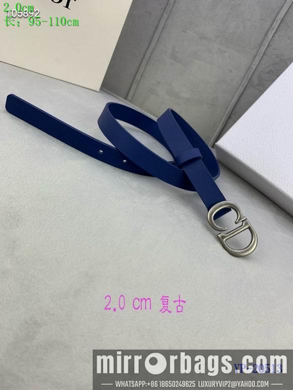 Dior Belt 20mmX95-110cm 7d08