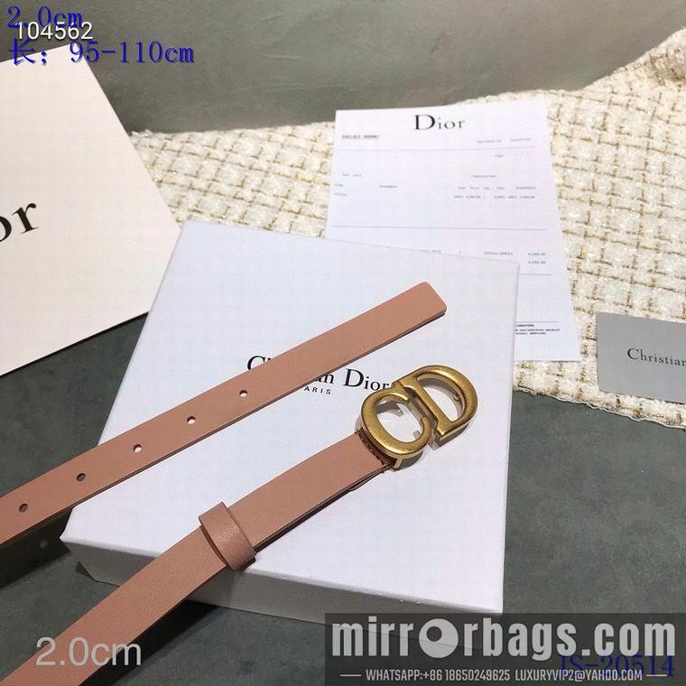 Dior Belt 20mmX95-110cm 8L11