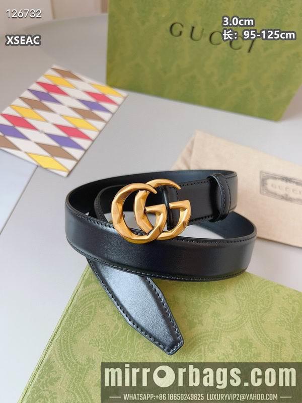 Gucci belt 30mmX95-125cm 8L28