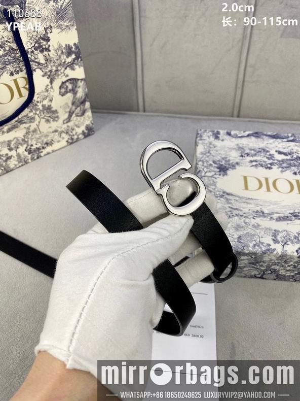 Dior Belt 20mmX90-115cm 8L04