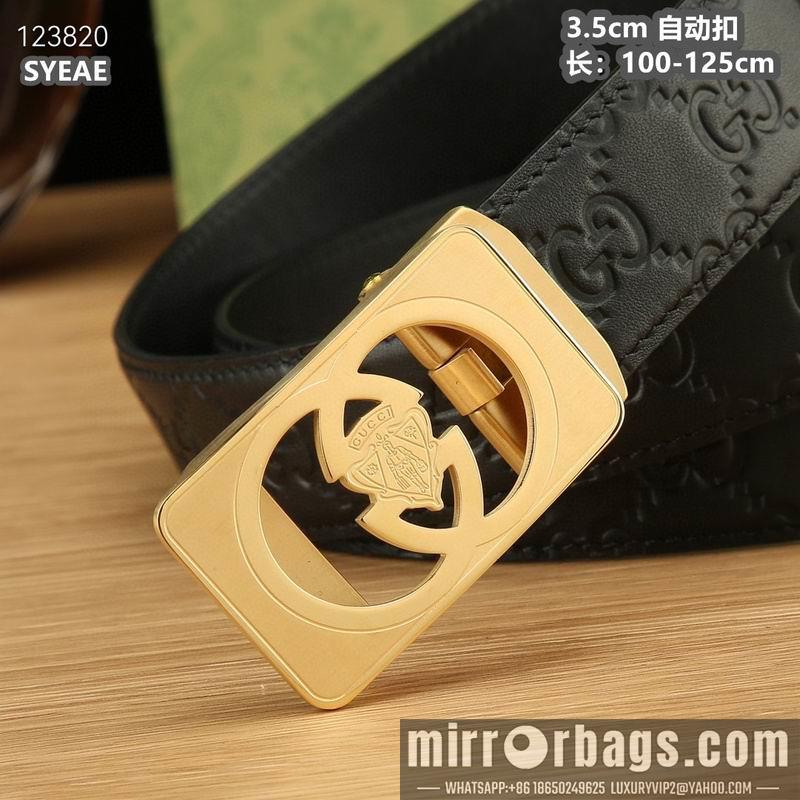 Gucci belt 35mmX100-125cm 8L48