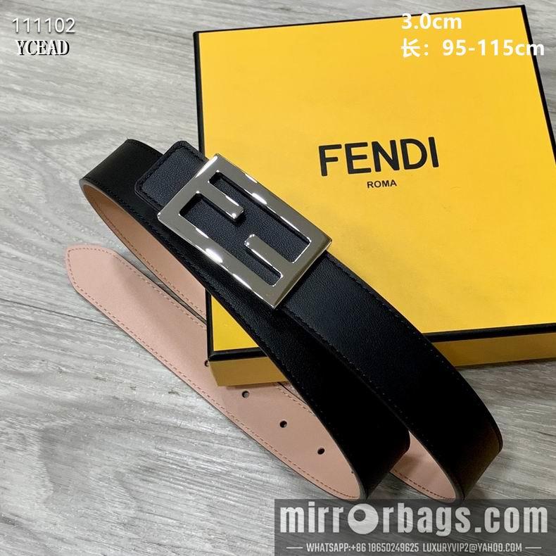 Fendi Belt 30mmX90-115cm 8L03
