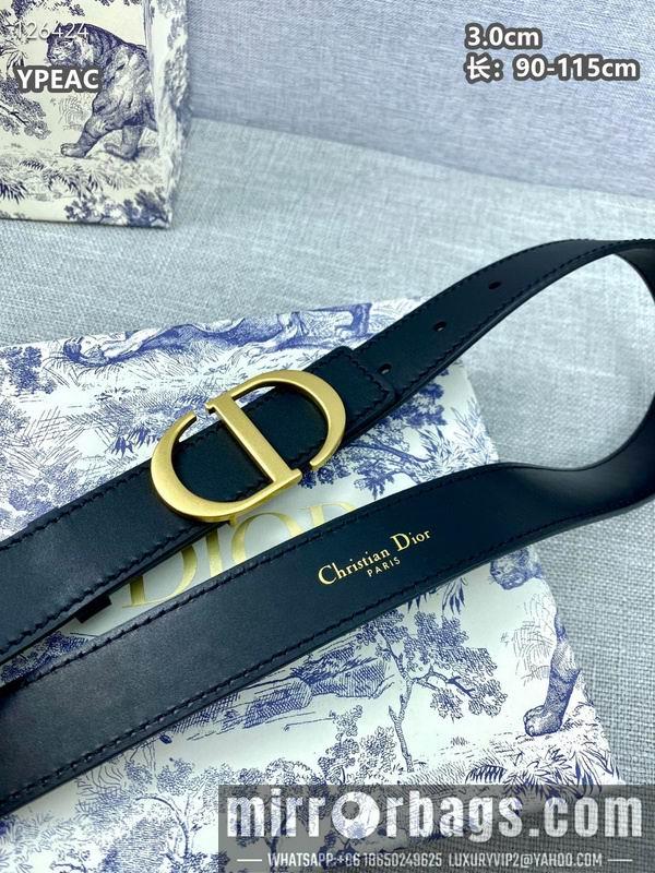 Dior belt 30mmX90-115cm 8L111002
