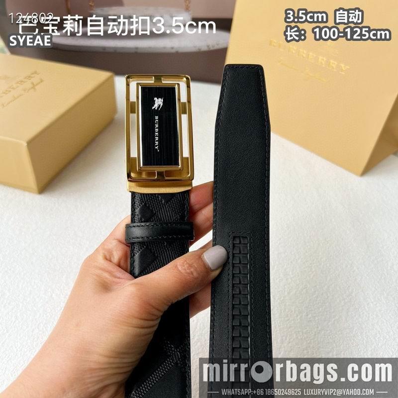 Burberry belt 35mmX100-125cm 8L71