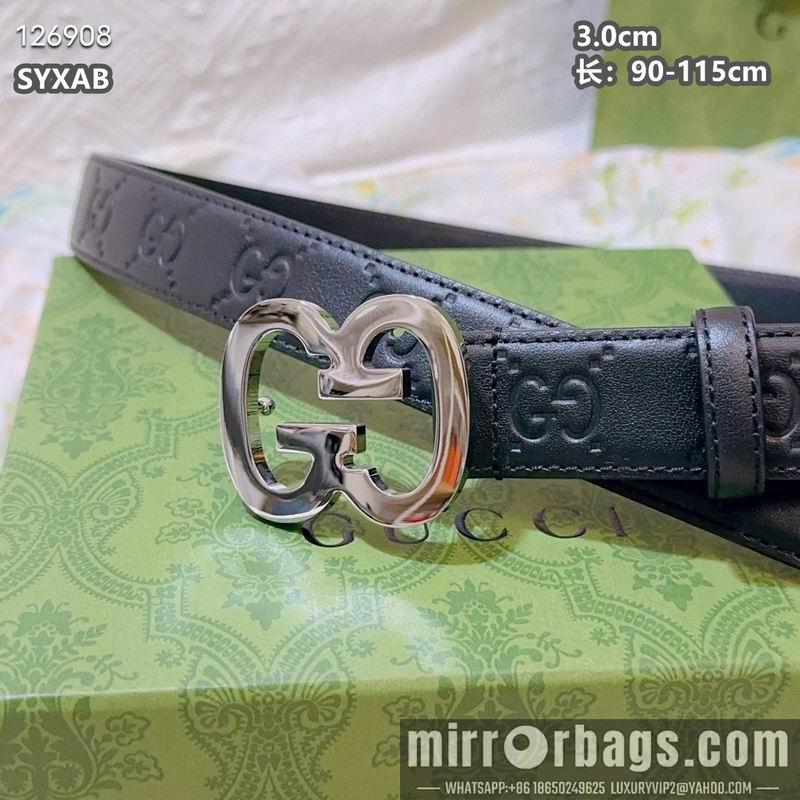 Gucci belt 30mmX90-115cm 8L25