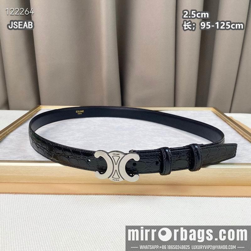 Celine belt 25mmX95-125cm 8L23