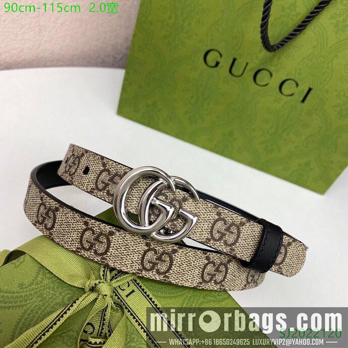 Gucci Belt 20mmX90-115cm 7D04
