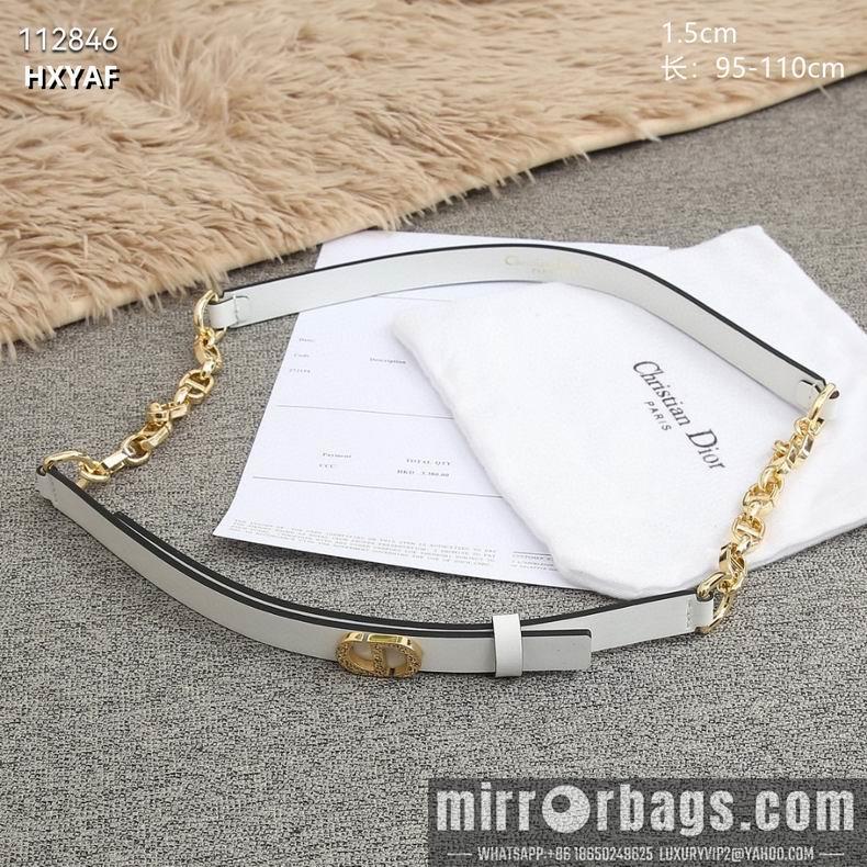 Dior belt 15mmX95-110cm 8L04