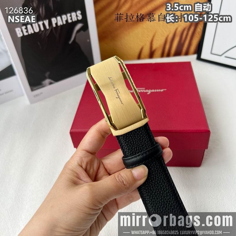 Ferragamo belt 35mmX105-125cm 8L112