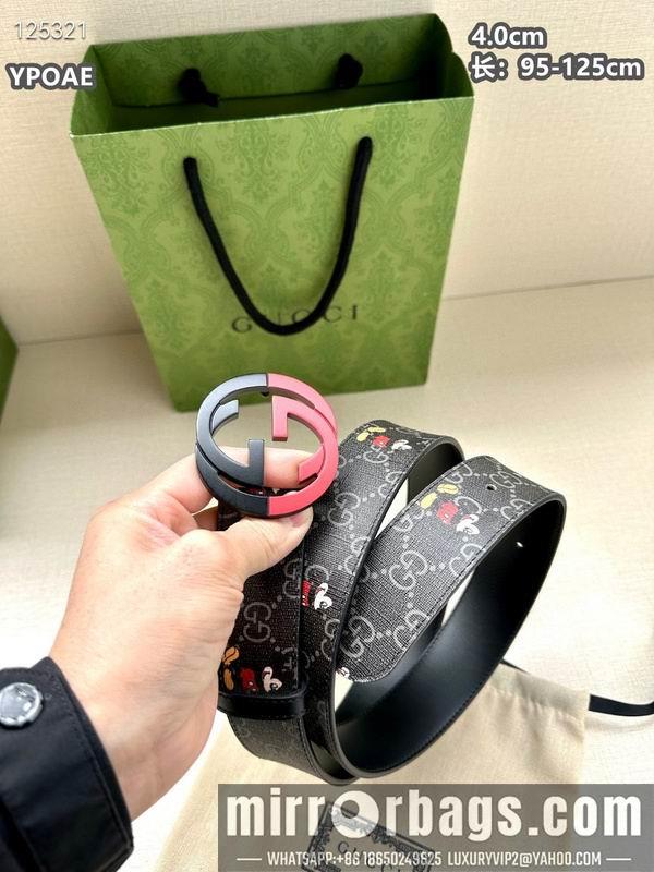 Gucci belt 40mmX95-125cm 8L78