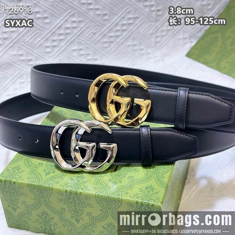 Gucci belt 38mmX95-125cm 8L38