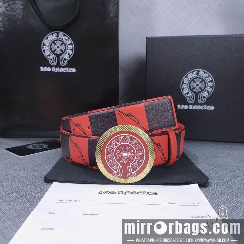 Chrome Hearts belt 38mmX80-125cm lb082003