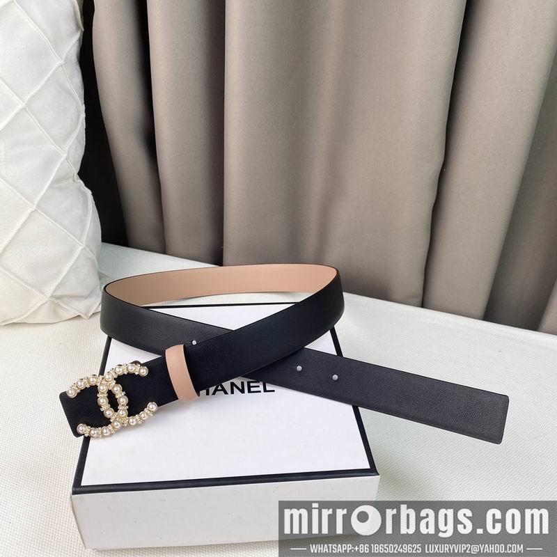 Chanel belt 30mmX90-115cm 7D07