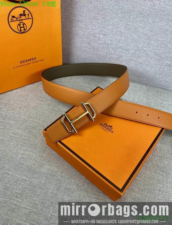 Hermes Belt 38mmX95-125cm 7D118