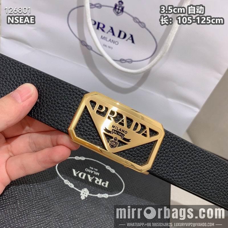 Prada belt 35mmX105-125cm 8L62