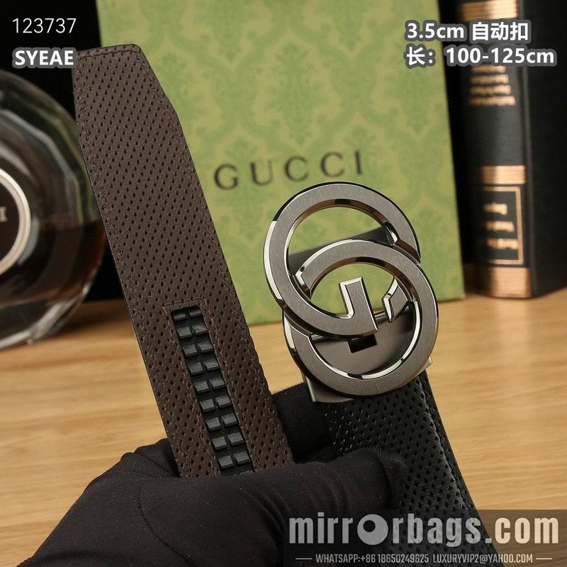 Gucci belt 35mmX100-125cm 8L61