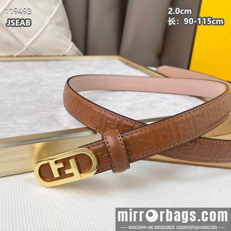 Fendi belt 20mmX90-115cm 8L040801