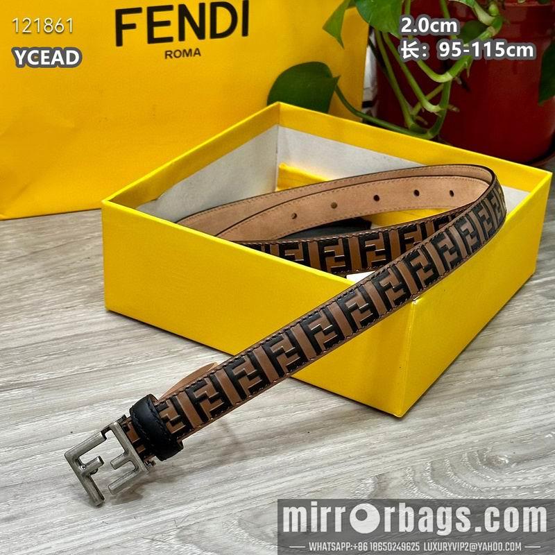 Fendi belt 20mmX95-115cm 8L21