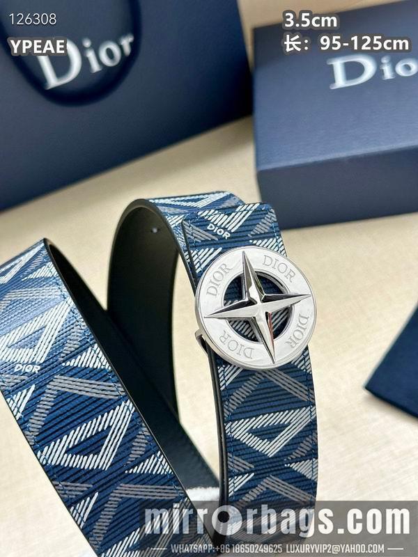 Dior belt 35mmX95-125cm 8L18
