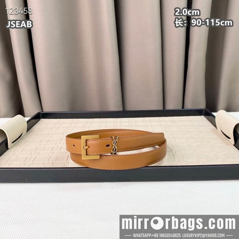 YSL belt 20mmX90-115cm 8L05