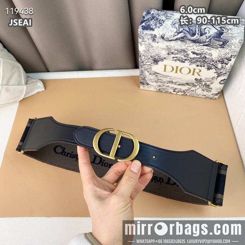 Dior belt 60mmX90-115cm 8L040801
