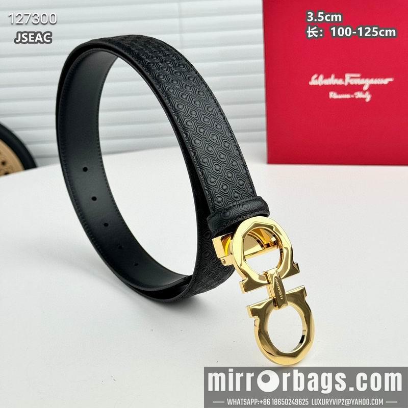 Ferragamo belt 35mmX100-125cm 8L87