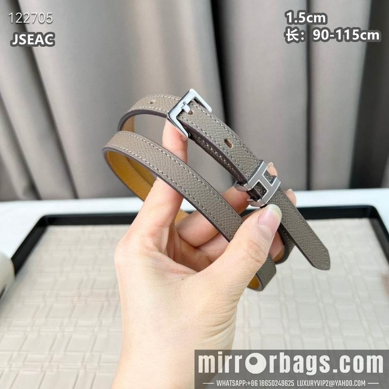 Hermes belt 15mmX90-115cm 8L04