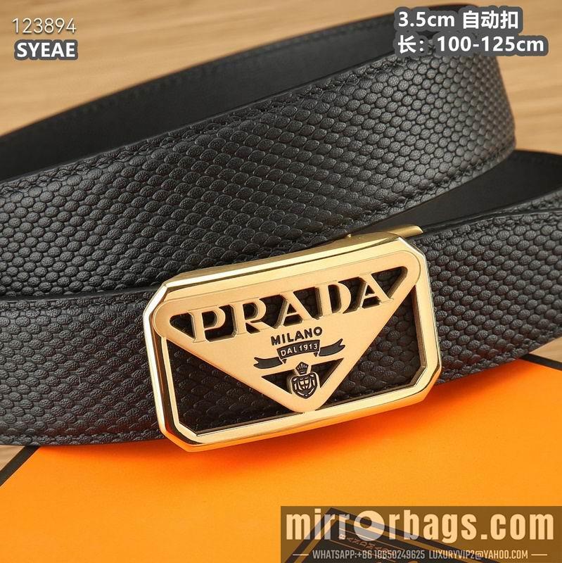 Prada belt 35mmX100-125cm 8L55