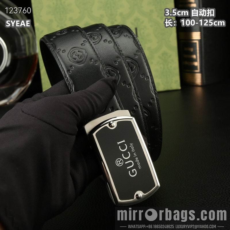 Gucci belt 35mmX100-125cm 8L50