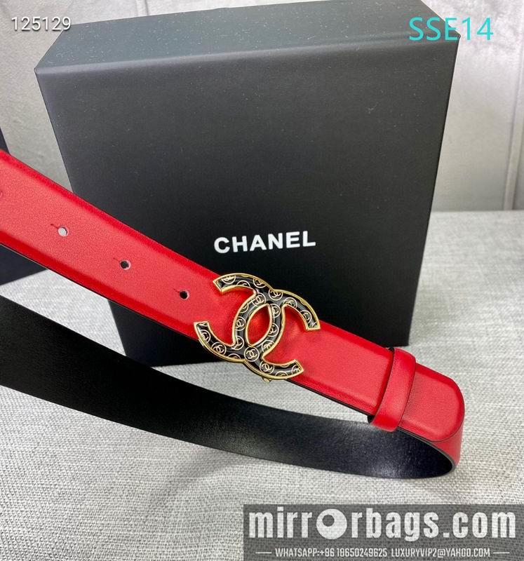 Chanel belt 30mmX95-125cm XH01