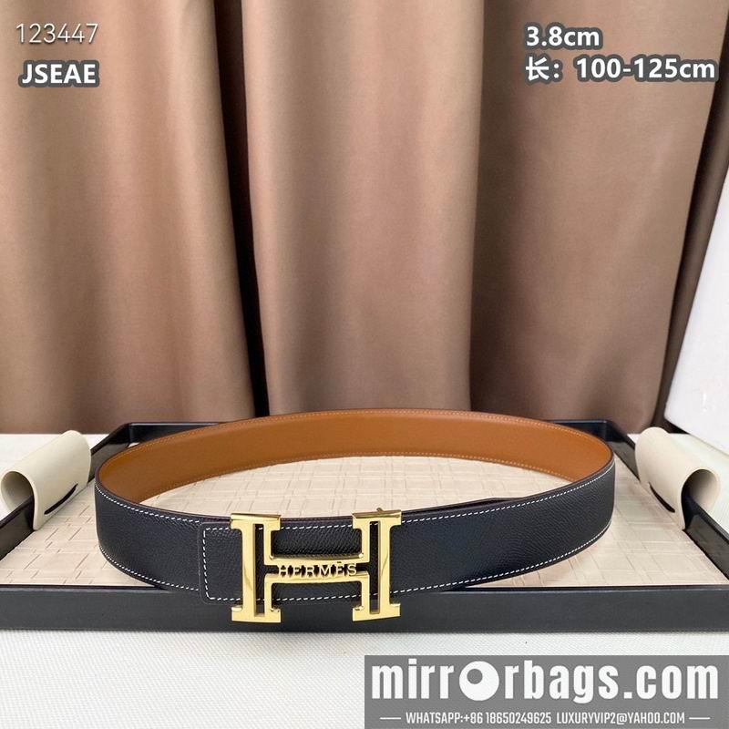 Hermes belt 38mmX100-125cm 8L16