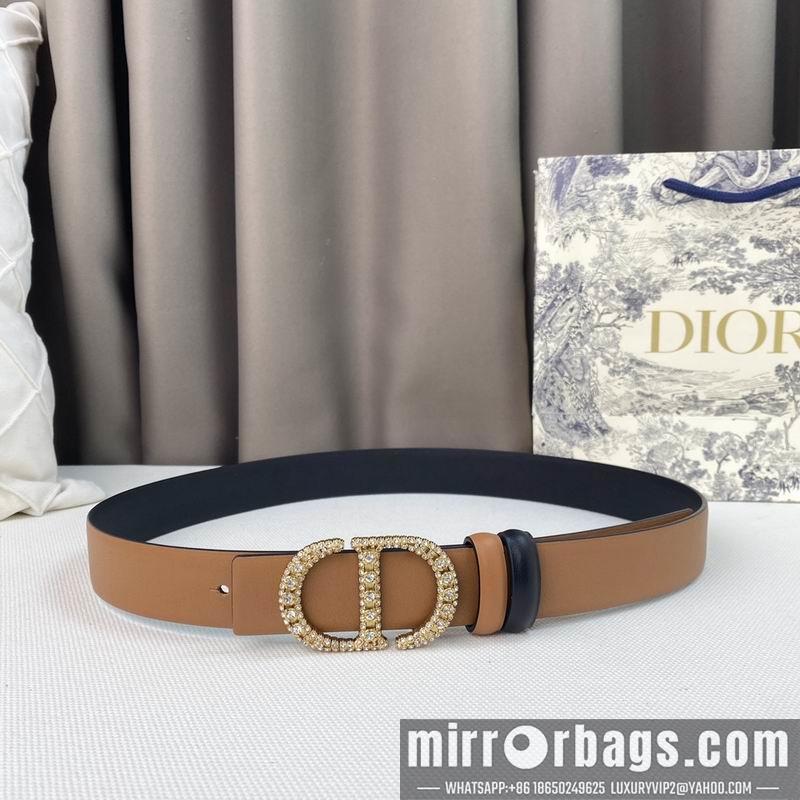 Dior belt 30mmX95-115cm 7D33