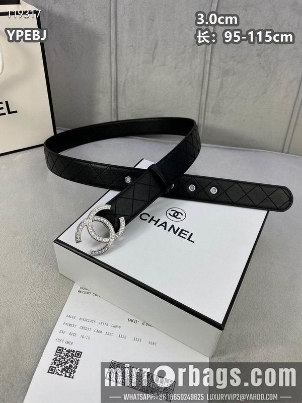Chanel belt 30mmX95-115cm 8L040805
