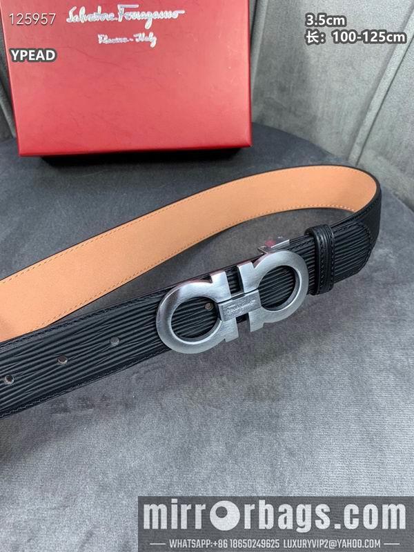 Ferragamo belt 35mmX100-125cm 8L26