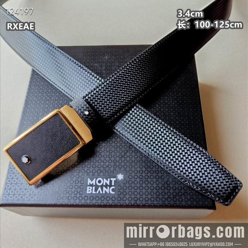 Montlanc belt 34mmX100-125cm 8L14