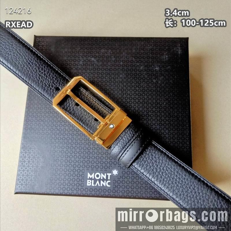 Montblanc belt 34mmX100-125cm 8L05