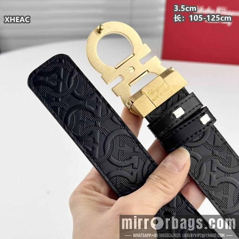 Ferragamo belt 35mmX105-125cm 8L139